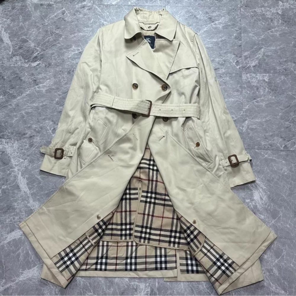 WOMENS BURBERRY TRENCH COAT SZ46 (44)